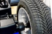 Wheel balancing close up photo 236004319