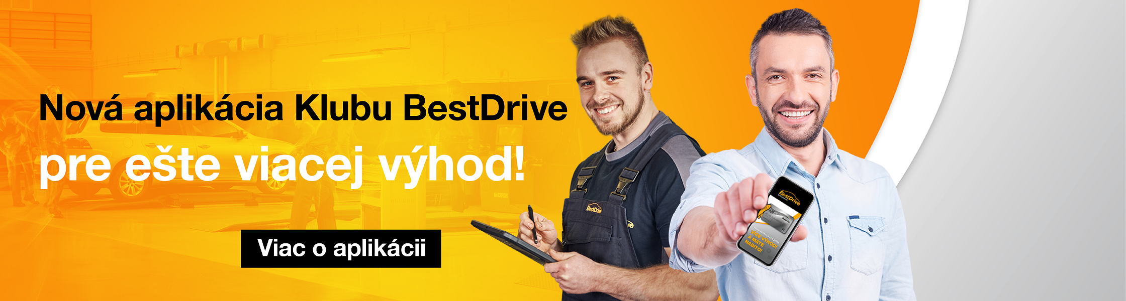 Klub BestDrive Aplikace